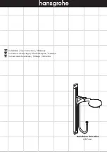 Hans Grohe Raindance Unica 27874 1 Series Installation/User Instructions/Warranty preview