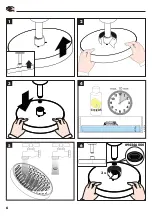 Preview for 6 page of Hans Grohe Rainfinity 360 1jet 26231 Series Instructions For Use/Assembly Instructions