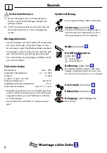 Preview for 2 page of Hans Grohe Status M Instructions For Use/Assembly Instructions