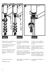 Preview for 6 page of Hans Grohe Talis Loop 2-Jet 04704 5 Series Installation/User Instructions/Warranty