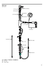 Preview for 13 page of Hans Grohe Talis Loop 2-Jet 04704 5 Series Installation/User Instructions/Warranty