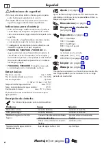 Preview for 6 page of Hans Grohe Talis M54 U 220 1jet 72806 Series Instructions For Use/Assembly Instructions