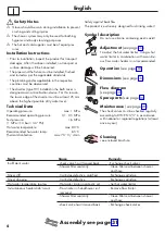 Preview for 4 page of Hans Grohe Talis S Instructions For Use/Assembly Instructions