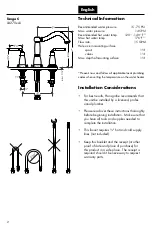 Preview for 2 page of Hans Grohe Tango C 04270 0 Series Installation/User Instructions/Warranty