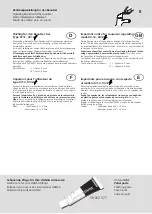 Preview for 8 page of Hansa 0112 1173 Mounting And Operating Instructions