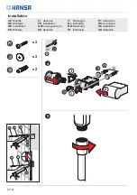 Preview for 6 page of Hansa Activejet Installation And Maintenance Manual