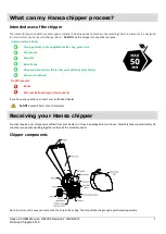 Preview for 3 page of Hansa C4 Operation, Maintenance And Safety Manual