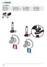 Preview for 6 page of Hansa CLIFF 5041 2201 Installation And Maintenance Manual