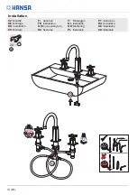 Preview for 10 page of Hansa CLIFF 5041 2201 Installation And Maintenance Manual