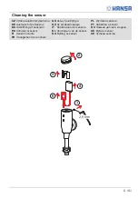 Preview for 11 page of Hansa ELECTRA 0944 0172 Installation And Maintenance Manual