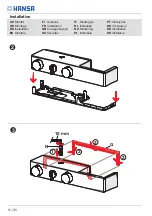 Preview for 16 page of Hansa FORSENSES 6465 0200 82 Installation And Maintenance Manual