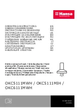 Preview for 1 page of Hansa OKC5111MIH Operating Instructions Manual