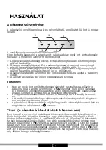 Preview for 41 page of Hansa OKP6547SH Operating Instructions Manual