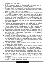 Preview for 9 page of Hansa OTP6243BGH Operating Instructions Manual