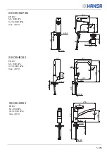 Preview for 5 page of Hansa SIKOBHE275 Installation And Maintenance Manual