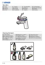 Preview for 18 page of Hansa TWIST 0954 2203 Installation And Maintenance Manual