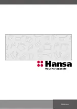 Preview for 38 page of Hansa ZIG 645B Operating Instructions Manual