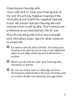 Preview for 41 page of Hansaton EXCITE sound XC R312 Manual