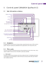 Preview for 7 page of HANSCRAFT SPATOUCH 2 User Manual