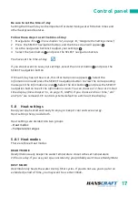 Preview for 17 page of HANSCRAFT TP 700 User Manual