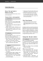 Preview for 18 page of Hanseatic 18604956 User Manual