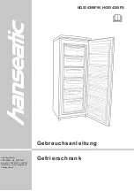 Hanseatic HGS14355FS User Manual preview