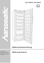 Preview for 1 page of Hanseatic HGS17060EW User Manual