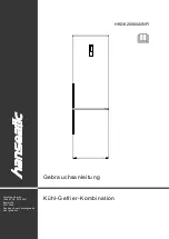 Hanseatic HKGK 20060A3NFI User Manual preview