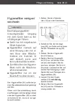 Preview for 23 page of Hanseatic HVBA8008SKC User Manual