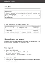 Preview for 58 page of Hanseatic HVBA8008SKC User Manual