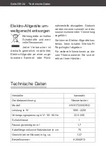 Preview for 24 page of Hanseatic HWK172200DBD User Manual