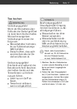 Preview for 17 page of Hanseatic KECS8003TC-GS User Manual