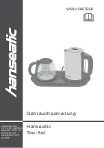 Preview for 1 page of Hanseatic WK8315KETREK User Manual