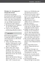 Preview for 11 page of Hanseatic WK8315KETREK User Manual