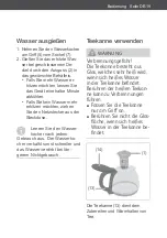 Preview for 19 page of Hanseatic WK8315KETREK User Manual