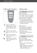 Preview for 44 page of Hanseatic WK8315KETREK User Manual