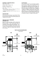 Preview for 2 page of Hansen HS2 Specifications, Applications, Service Instructions & Parts