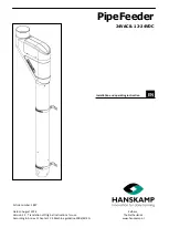 Preview for 1 page of Hanskamp PipeFeeder Installation And Operating Instruction