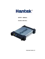 Preview for 1 page of Hantek DSO3062L User Manual