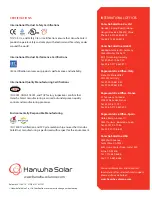 Preview for 12 page of Hanwha Solar HSL60P6-PB-0-xxxT Series Installation Manual