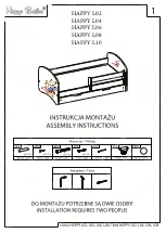 Preview for 1 page of Happy Babies HAPPY L02 Assembly Instructions Manual