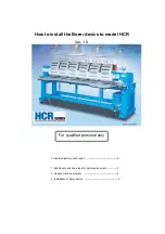 Preview for 1 page of Happy Industrial Corporation HCR Series Manual