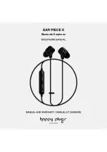 Happy Plugs EAR PIECE II Manual And Warranty preview