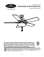 Preview for 20 page of Harbor Breeze CEDAR HILL Installation Manual