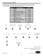 Preview for 44 page of Harbor Breeze KINGSBURY 40190 Installation Manual