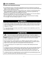 Preview for 3 page of Harbor Breeze MAZON MZ44MBK3LR Operating Instructions Manual