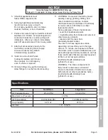 Preview for 5 page of Harbor Freight Tools 60239 Owner'S Manual & Safety Instructions