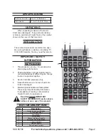 Preview for 2 page of Harbor Freight Tools 65785 Instructions And Precautions