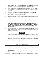 Preview for 4 page of Harbor Freight Tools 93821 Set Up And Operating Instructions Manual