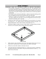 Preview for 5 page of Harbor Freight Tools 94515 Assembly Instructions Manual